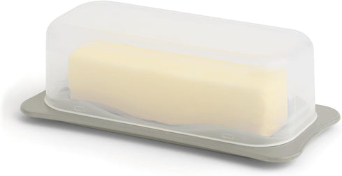 Signoraware Butter Dish with Lid - Durable Plastic Butter Keeper Container for Countertop, Fridge, Unbreakable Holder