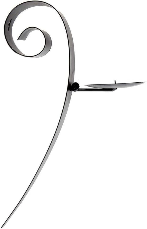 Lily’s Home Iron Metal Pillar Candle Wall Sconces, Decorative Art Set of 2 for Home Decor