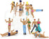 Ipetboom 8Pcs Wine Glass Markers, Random Style Cup Ornaments, Action Figurines Doll Wine Charms