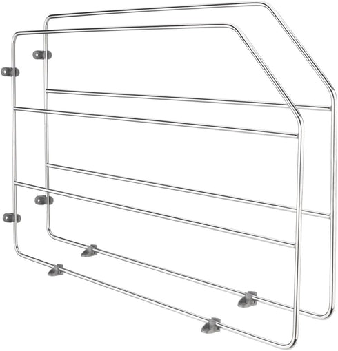 Rev-A-Shelf 12" Baking Sheet Shelf Organizer for Kitchen Cabinets, Chrome Divider Pan Rack Storage Wires