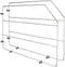 Rev-A-Shelf 12" Baking Sheet Shelf Organizer for Kitchen Cabinets, Chrome Divider Pan Rack Storage Wires