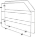 Rev-A-Shelf 12" Baking Sheet Shelf Organizer for Kitchen Cabinets, Chrome Divider Pan Rack Storage Wires