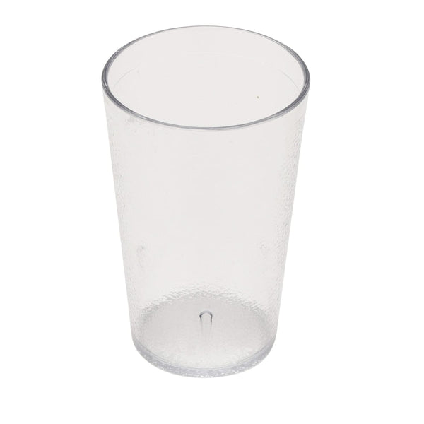GET Unbreakable Clear Plastic Tumbler/Cup (Set of 12) 9.5 Ounce | Dishwasher Safe, BPA Free, For Home & Restaurants