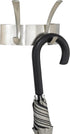 Safco Products Metal Coat Rack, 2 Hook, Silver, 4203SL, 2 Pack