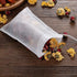 Tea Filter Bags (200 pcs) with Free Tea Spoon, Disposable Infuser for Loose Leaf Tea, Coffee, Spice, Herbs, Safe