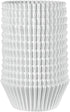 Comfy Package, 500 Pcs Standard Size White Cupcake Liners, Food Grade & Grease-Proof Baking Cups