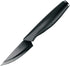 Cestari Charcuterie Board Accessories - 3 Inch Ceramic Paring Knife with Sheath, Black Mirror Finish Blade