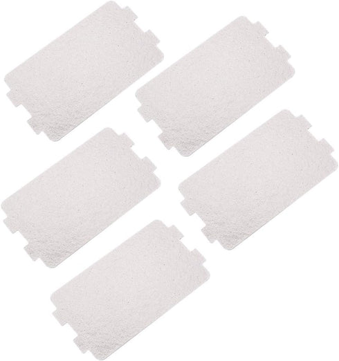 5 Pieces Mica Plates Sheets, Microwave Oven Replacement Waveguide Cover for Kitchen Microwave Oven Repairing