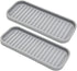 Silicone Sponge Holder 2 Pack, Waterproof Dish Soap Tray for Kitchen Sink, Multipurpose Organizer for Soap Dispenser