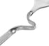 SOLUSTRE 6pcs Stainless Steel Espresso Spoons with Curved Handle, Dessert Spoons for Honey Milk Coffee Mixing