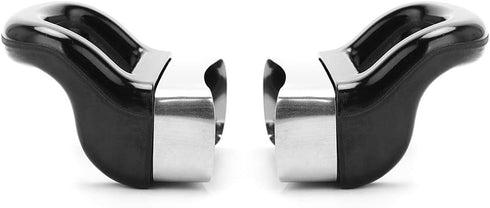 2Pcs Pot Short Side Handles, Sauce Pot Panhandle Cooker Steamer Holder Replacement Handgrip for Metal Pressure Pan