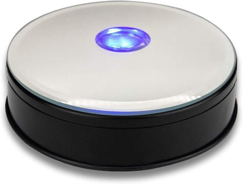 FANZI LED Motorized Turntable Display Light Base for Theme Exhibition, Window Display, Acrylic,