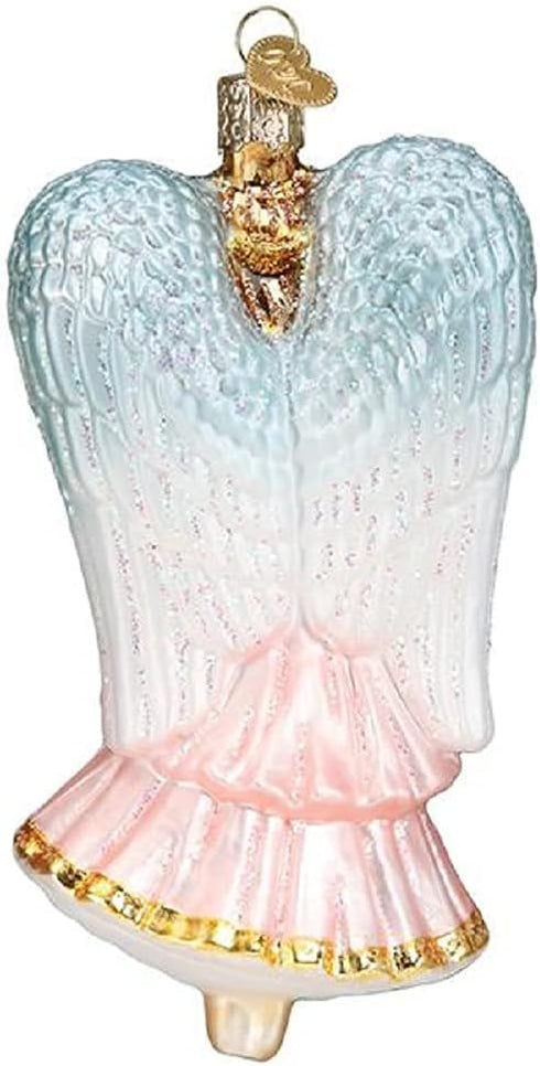 Old World Christmas Ornaments, Nativity Angel Glass Blown Ornaments for Christmas Tree Decor