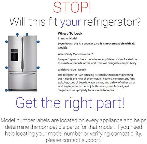 Supplying Demand K1563801 Refrigerator Compressor Overload Protector Replacement