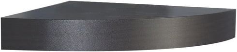 InPlace Shelving Floating Corner Wall Shelf, 191808, 11.8 in D x 2 in H, Espresso