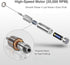 VOMELON 2 Milk Frother Handheld, Battery Operated Travel Coffee Frother Milk Foamer Drink Mixer with Stainless Steel