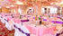 Tvoip 10-Pack Metallic Pink Stretch Chair Covers with Buckle Sliders for Weddings and Events