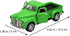 Toyvian Metal Classic Cars Model, Die Cast Old Pickup Truck Figurine, Vintage Collectible Mini Car (Green)