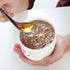 5 PCS Stainless Steel Soup Spoons, Mirror Finish Kitchen Serving Spoons for Soup Rice Tea Milk Dessert (Multicolor)