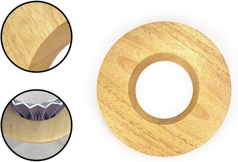 Wooden Coffee Filter Tray, Just Pad for Coffee Filters