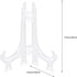 12pcs Photo Frame Stand Desk Easel Clear Monitor Stand Book Display Stand Acrylic Easels Novel Display Stand Plate Stands for Display Picture Frame Holder Plate Display Bracket