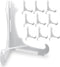 Clear Frosted Plastic Economy Easels with Locking Bar, 7 Inch (Pack of 10)