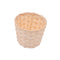 SAFIGLE Bamboo Desk Paper Wastebasket Straw Basket Weaving Organizer, Small Finishing Basket