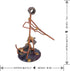 Man's Best Friend Collectible Handmade Metal Art Figurine, Unique Desk Accessories and Office Décor for Dog Lovers