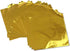 Wowagoga Foil Candy Wrappers - 6x6 Inches Gold Aluminum Foils Paper for Homemade Candies Gifts Decoration, Pack of 200