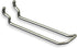 Azar 701140 Safety Metal 4-Inch Loop Hook, 50-Piece Set