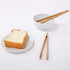 2 Pieces Bamboo Toast Tongs, 10.2 Inches Long Wood Tongs with Anti-slip Design for Cooking with Oil Coating
