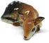 ZOOCRAFT Ceramic Deer Bambi Figurine - Miniature Collectible Porcelain Animal Gift