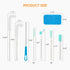 AIEVE Ice Machine Cleaner Brush Sets, 10 Pcs Ice Maker Cleaning Tools Kits