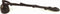 Antigued Branch Candle Snuffer
