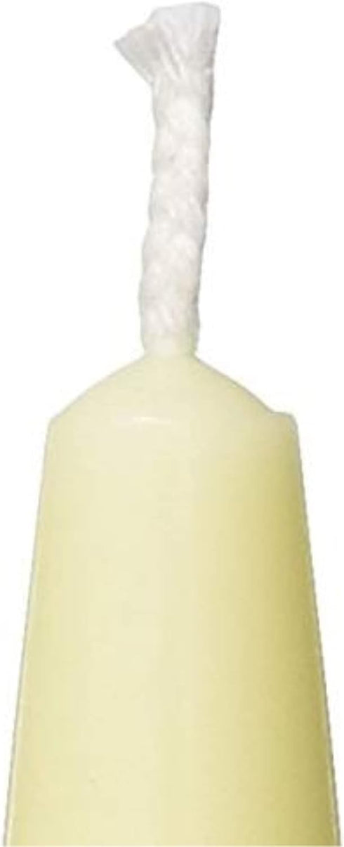 6 Inch Ivory Taper Candles