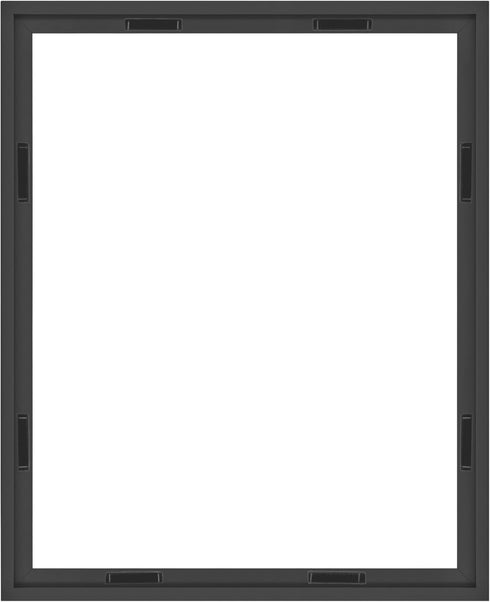 MCS Canvas Float Frames 24x30 - Black Frame for Finished Canvases, Vertical & Horizontal Wall Hanging