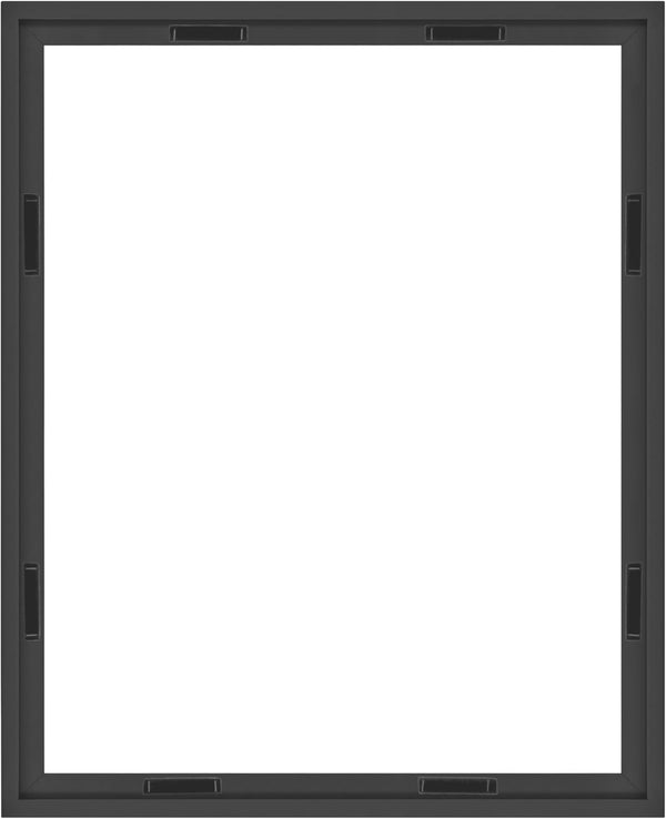 MCS Canvas Float Frames 24x30 - Black Frame for Finished Canvases, Vertical & Horizontal Wall Hanging