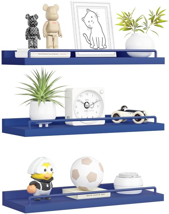 RYOFOBETTO Floating Shelves, Bathroom Decor Shelves Over Toilet, Farmhouse Wall Shelves for