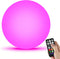 LOFTEK Solar Ball Lights with Ground Pile, RGB Colors Changing Floating Pool