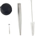 Stainless Steel Turkey Baster with High Temperature Resistant Silicone Oil Injector, Marinades Syringe, Needle, and