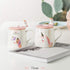 BigNoseDeer Unicorn Mug, Cute Ceramic Coffee Mug with Lovely Unicorn Spoon, 380ML Morning Cup Gift for Girls Magic