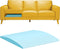 RA RUNNING ALIEN Couch Cushion Support for Sagging Seat,20"X20"X2" Curved 40D High Density Foam Cushion,Sagging