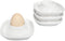 Bealuffe Ceramic Egg Cups for Soft Boiled Eggs, Egg Holder Porcelain Egg Dish