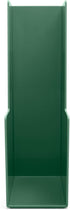 Poppin Magazine Holder, Durable Hard Plastic File Organizer, Multiple Colors Available