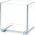 Royal Imports Clear Flower Acrylic Vases Cubes - Decorative Centerpiece for Home or Wedding, Non-Breakable Plastic, 5x5