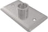 HEATGENE 2401 Wall Plates, Mirror Polish, Compatible with HEATGENE Towel Warmers (HG-R64135, HG-R64136, HG-R64137)