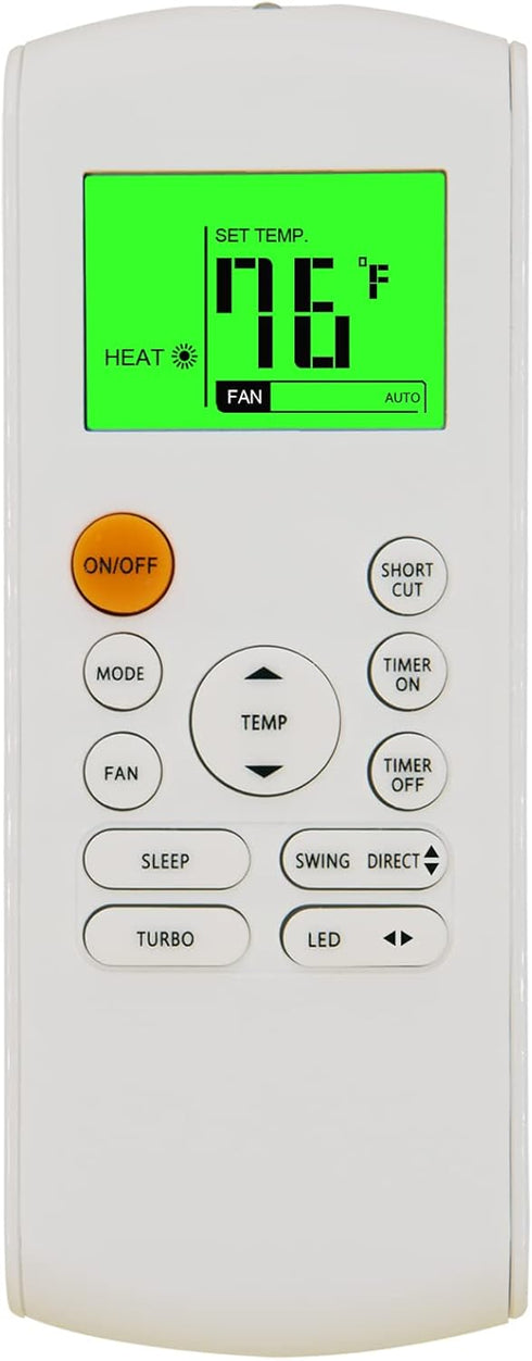 Replacement Remote Control for hOmeLabs HME030363N HME030364N HME030356N HME030357N HME030358N HME030359N HME020379N