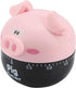 Cute Cartoon Pig Kitchen Timer, Mechanical Cooking Timer for Home Decor and Cooking Timing Tool