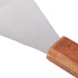 High-grade Stainless Steel Wooden Handle Frying Shovel Kitchen Dish Pizza Paddle Baking Cake, Cheese, Grill Food - 3