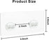4PCS Shower Caddy Adhesive Sticker Replacement Hook for Corner Shower Caddy Bathroom Rack Shelf Soap Dish Basket Wall